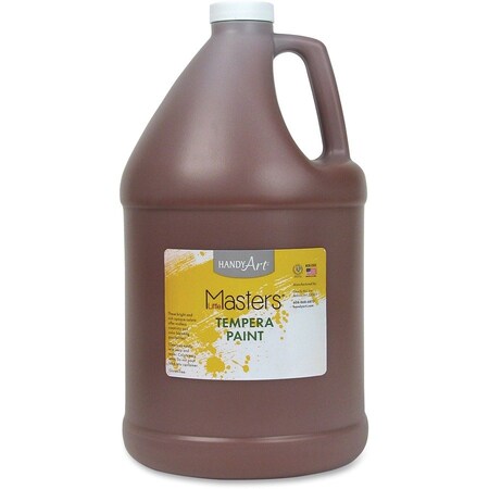 Handy Art Little Masters® Tempera Paint, Brown, Gallon 204-750