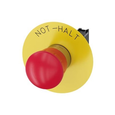 Siemens EMERGENCY STOP mushroom-type actuator 22 mm 3SU1150-1HB20-1CH0