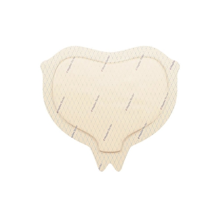 Mepilex Foam Dressing Border Sacrum 6-1/3x7-9/10in Border Film Backing Silicone Adhesive Sacral, 50PK 282055