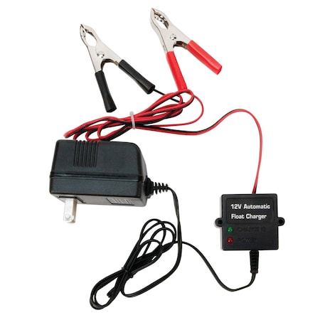 Performance Tool 12V Automatic Float Charger, Battery Maintainer, 12V DC W2985