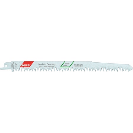 Reciprocating Saw Blade, Wood Cutting, 4 to 5 TPI, 9.4 in, 5-Pack