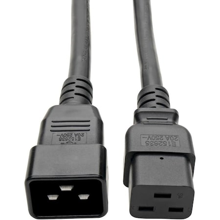 Eaton Tripp Lite Series Power Extension Cord/Splitter, 2 x C19 to C20 Y Splitter - Heavy-Duty, 20A, P036-006-2C19