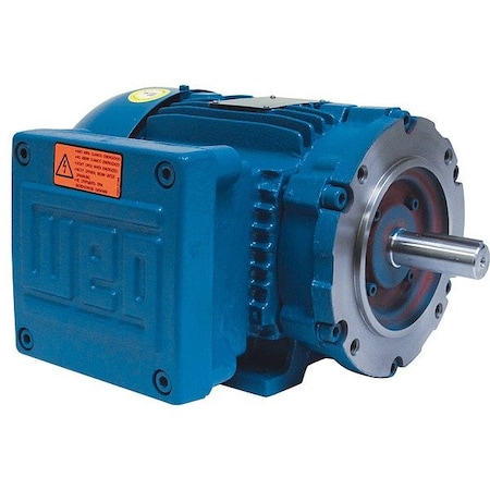 Weg Explosion Proof Motor, Flange 00218XT3ER145TC