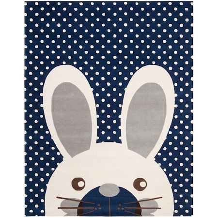 Safavieh Kids RugNavy & Ivory 4 x 6 ft. SFK922N-4