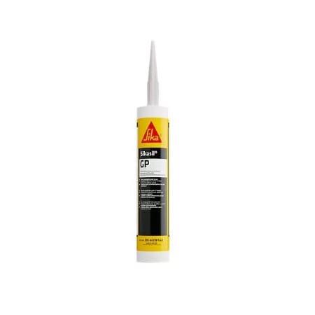 Sika Sikasil-GP General Purpose Acetoxy Silicone Sealant Almond 10oz Cartridge 432058