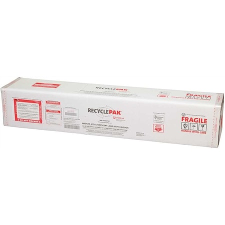 Veolia 4 ft. Fluorescent Tube Recycle Box SUPPLY-043