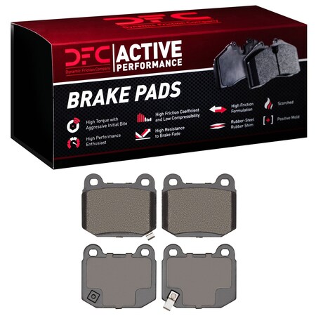 Dfc Active Performance, Disc Brake Pad Set,  1115-0961-00