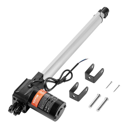 Vevor Linear Actuator 12V 14In Heavy Duty 1320lbs/6000N 0.19 in/s IP44 Protection OK628-6000N