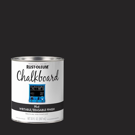 Rust-Oleum Rust-Oleum Specialty Flat Black Acrylic Chalkboard Paint 30 oz 301450
