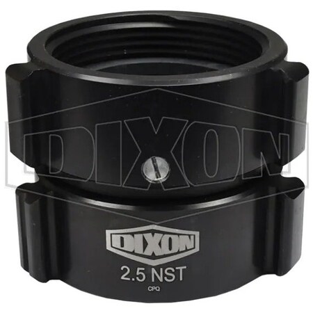 Dixon Style N35 Double Female Swivel Rocker Lug Adapter, 4 in, Female NST NH Swivel N35-40F40F