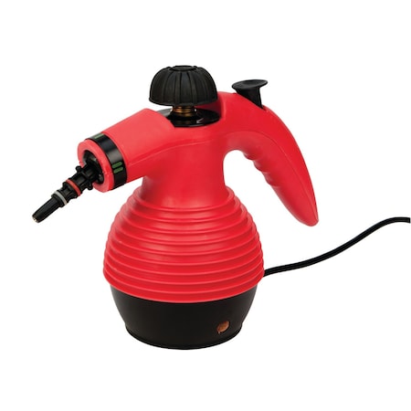 Performance Tool 900W Steam Cleaner, Handheld, Chemical-Free, 9 Accessories, 10ft Cord W50079
