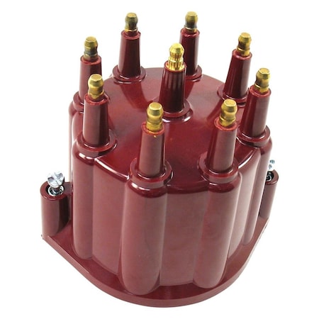 Pertronix D650711 Cap Male Billet Distributor Cap - Red P71-D650711