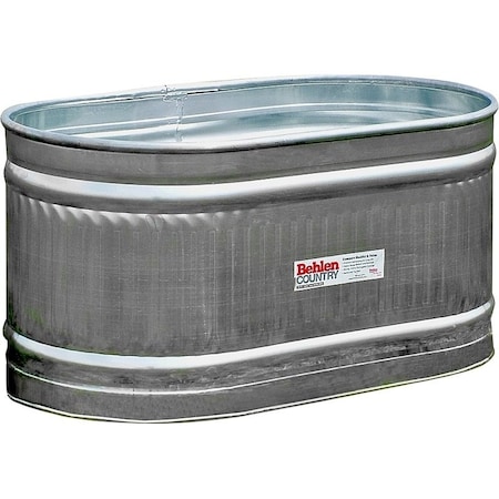 Behlen Country Farm Stock Tank, Round, 103 gal Capacity, Steel, Galvanized 50130028