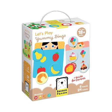 Banana Panda Lets Play Yummy Bingo, Age 2+ 49163