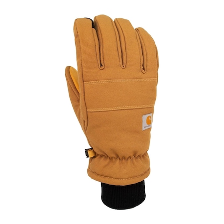 Carhartt Men's Indoor/Outdoor Winter Work Gloves Gold L 1 pair GL0781MBROWN-L