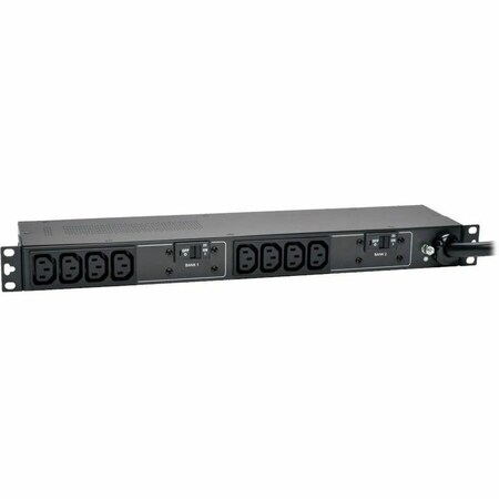 Eaton Tripp Lite Series 5.8kW Single-Phase 200-240V Basic PDU, 10 C13 Outlets, NEMA L6-30P Input, 12 PDUH30HV