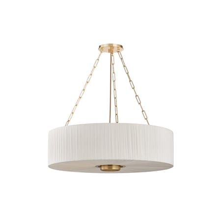 Hudson Valley Lighting Camby 4 Light Chandelier in Aged Brass Finish 2704-AGB