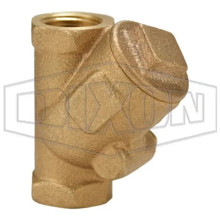 Dixon Check Valve, 1/2 in Nominal, FNPT End Style, Brass Body DSCV50