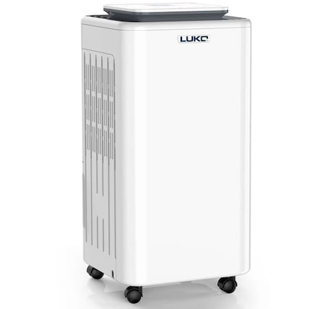 Edendirect 30 pt. 2000 sq. ft. Commercial Dehumidifier in White with Bucket, Auto Restart ZR-OL-D010-2E