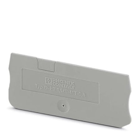 Phoenix Contact D-PT 1 5/S-MT-0 8 End cover Length: 3210303