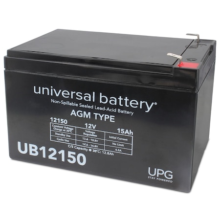 Upg 12V 15Ah F2, Battery 40672