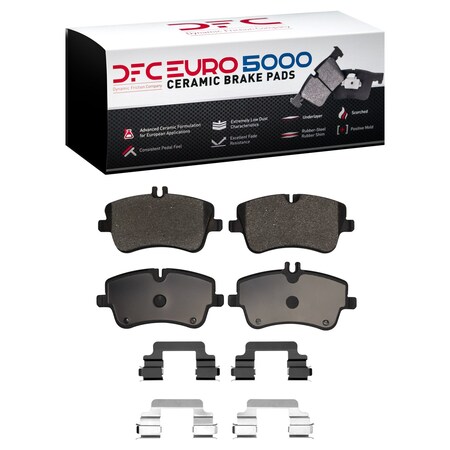 Dfc 5000 Euro Ceramic Disc Brake Pad Set,  1600-0872-02