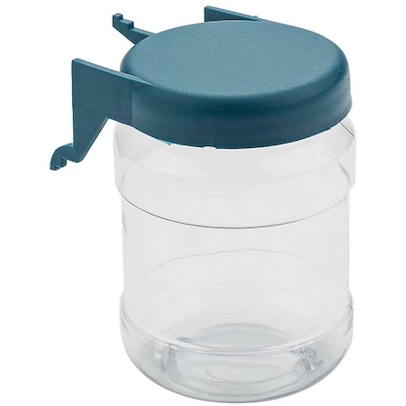 National Hardware Organizer Jar, 2-3/8 in W, 3-3/8 in H, Plastic, Clear N112-064