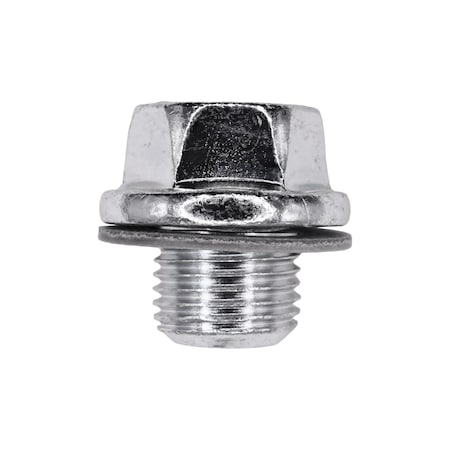Auveco Oil Drain Plug 16mm- 1.50 Zinc, 2PK 24235