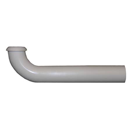 Made-To-Order 03-4217 PVC P-Trap Drain Ell, White - 1.25 x 7 in. MA568547