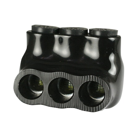 Asi Insulated Multi Tap Connectors 14-2 AWG 3 Port 600 V Black AICS2-3