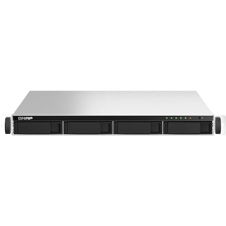 Qnap 1U 4-BAY NAS/ISCSI IP-SAN, INTEL CE. TS-464U-RP-8G-US