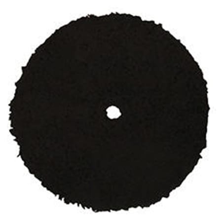 Swivel 0.25 lbs Black Microfiber Cut Pad 21 dia. SW1099271