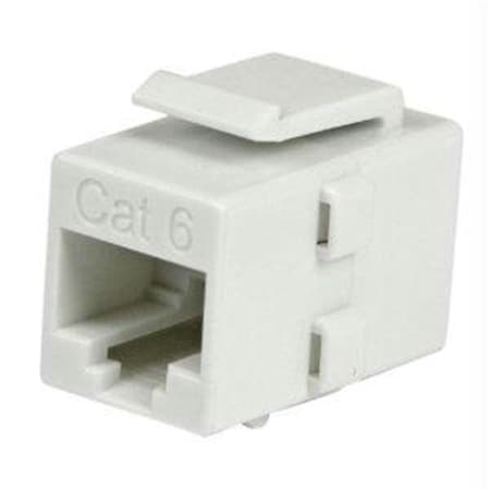 Ezgeneration White Cat 6 Rj45 Keystone Jack Coupler EZ531278