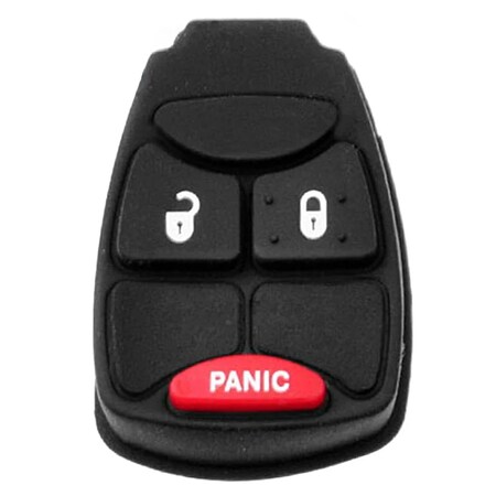 Aks Keys 2004 - 2013 Chrysler Dodge and Jeep Remote Rubber Pad Buttons 3B RP-CHRYS-02