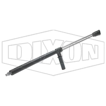 Dixon Dual Spray Lance, 40 in L, 1/4 in Male Inlet, 1/4 in Female Outlet, 4000 psi, 10.5 GPM, Domestic AL344