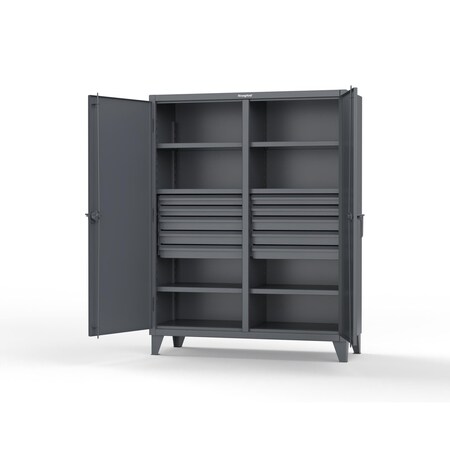 Strong Hold 14 GA Single-Tier Locker - 3 Compartments 66-3D-24-1T-L