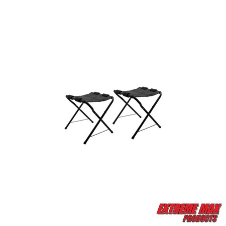 Extreme Max 3006.8456 Portable Folding Kayak Stand - Pair 3006.8456