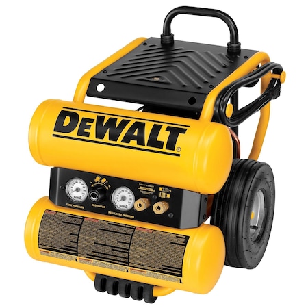 Dewalt Air Compressor, 1.1 HP, 120V, 125 psi D55154