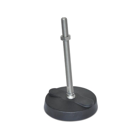 J.W. Winco Male-End Leveling Mount, 7.38 in H 8T6W11