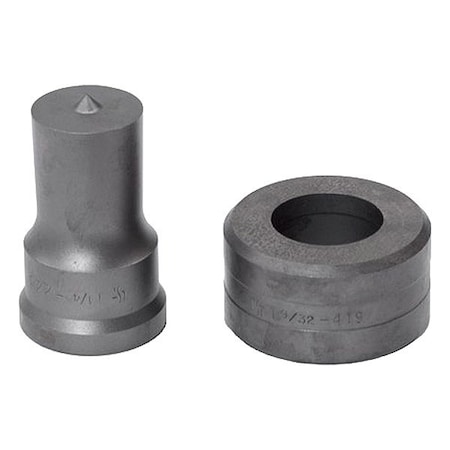 Edwards Oversize Round Punch & Die Set ED9-PDOS1-1/4