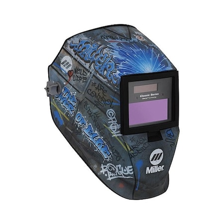Miller Electric Welding Helmet, Auto-Darkening, Nylon 299618