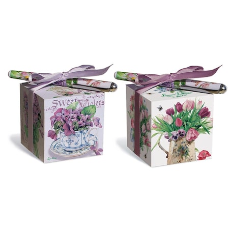 Surprise Floral Affection 2 Paper Block Pen Sets SU1372438