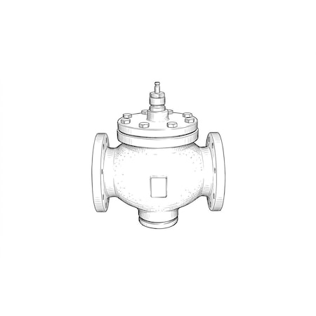 Siemens Building Technology 4"N/O, 160cv BRZ TRIM FLG VALVE 599-05982