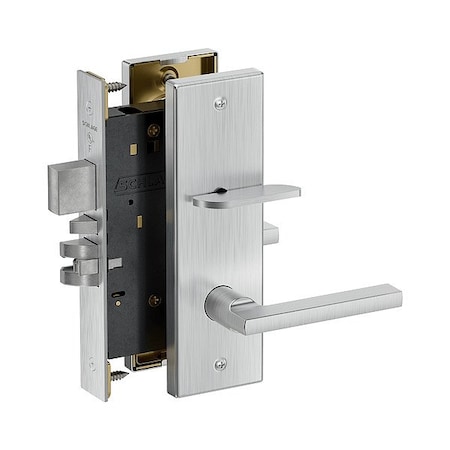 Schlage Door Lockset, 12/24V DC, Mortise PM453P LATN 626