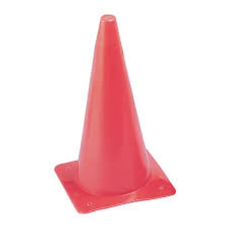 Active Athlete 12 in. Height Plastic Cones - Red AC1768136