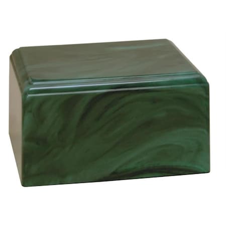 Fasttrack2Fitness Cultured Marble Cremation Dakota Junior Urn, Emerald FA2062593