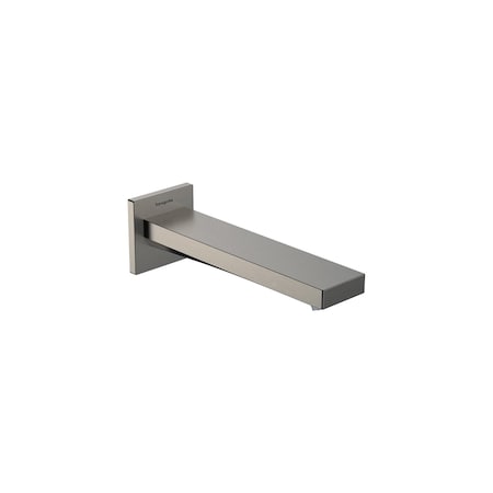 Hansgrohe Tecturis E Tub Spout in Brushed Black Chrome 73410341