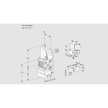 Honeywell Kromschroder VAD1-/15R/NW-25B KS88031744