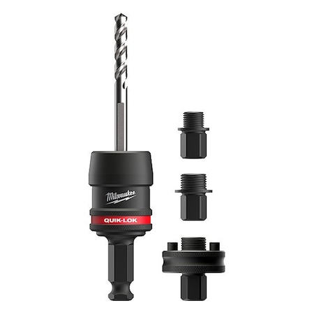 Milwaukee Tool 5pc. 7/16" QUIK-LOK Arbor Set 49-56-7555