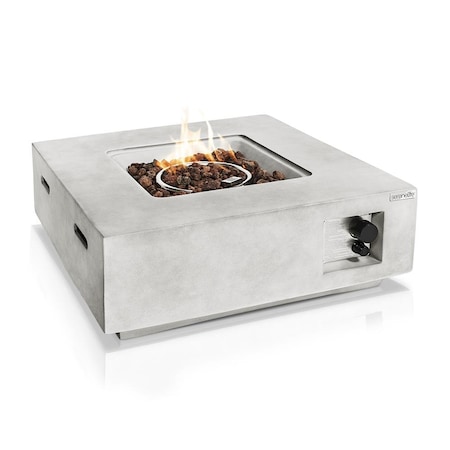 Serenelife Propane Gas Fire Pit Table SLNFLAG31